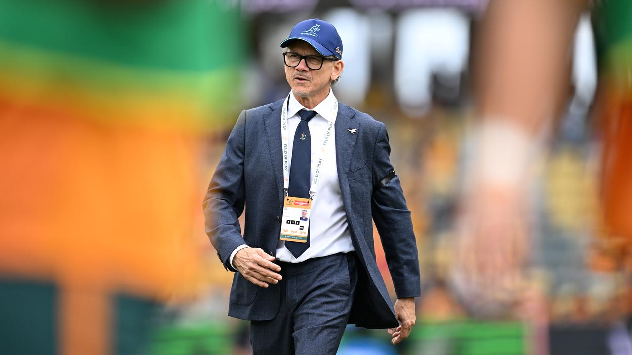 Wallabies coach Les Kiss.