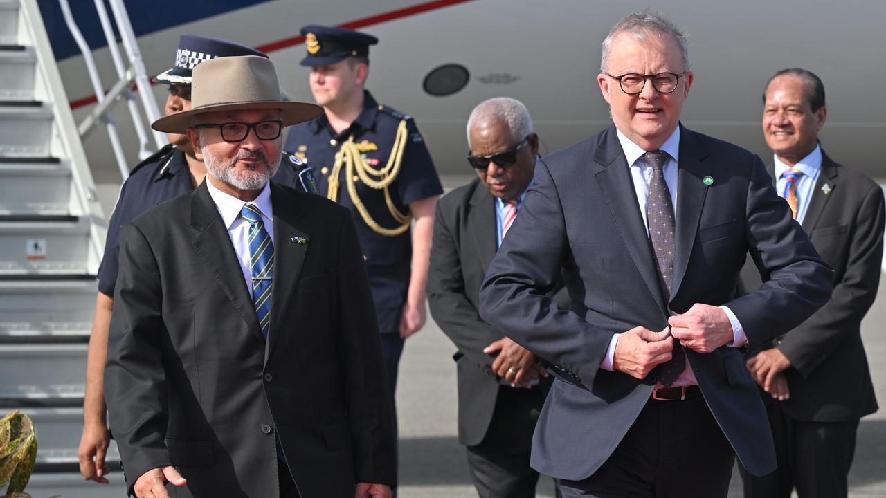 Matthew Wale and Anthony Albanese (file image)