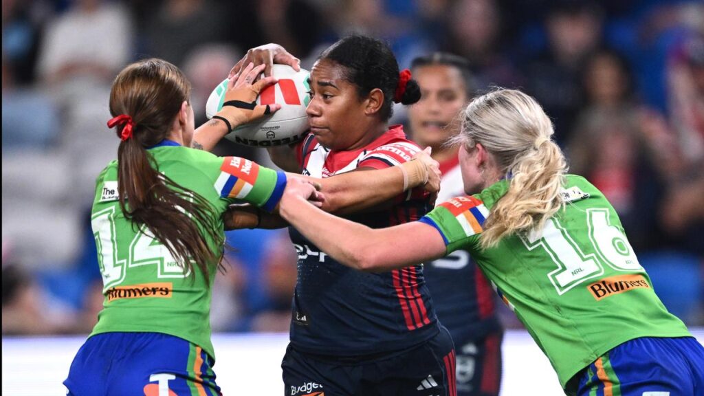 Taina Naividi is looking to parlay a Roosters grand final appearance into Fijian World Cup success.
