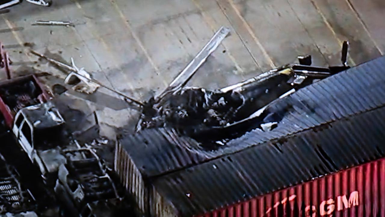 A helicopter that crashed near a deadly bus crash in Los Angeles