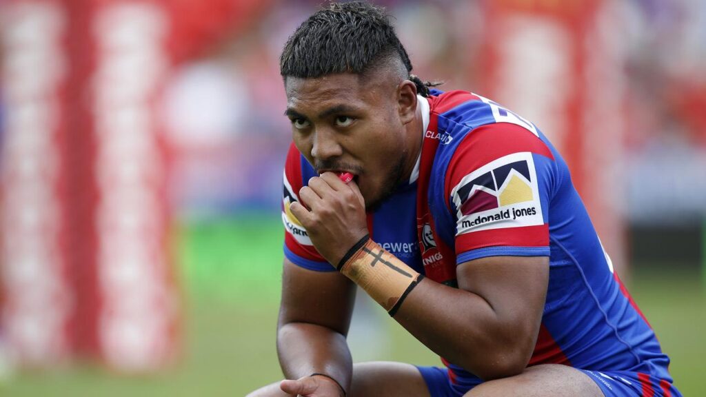 Newcastle’s Francis Manuleleua has plenty of added motivation to bring his former club Penrith down.
