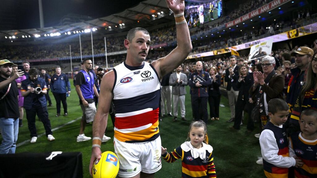 Taylor Walker made his farewell as the Crows lost, but he’ll stay on in some capacity at Adelaide.

