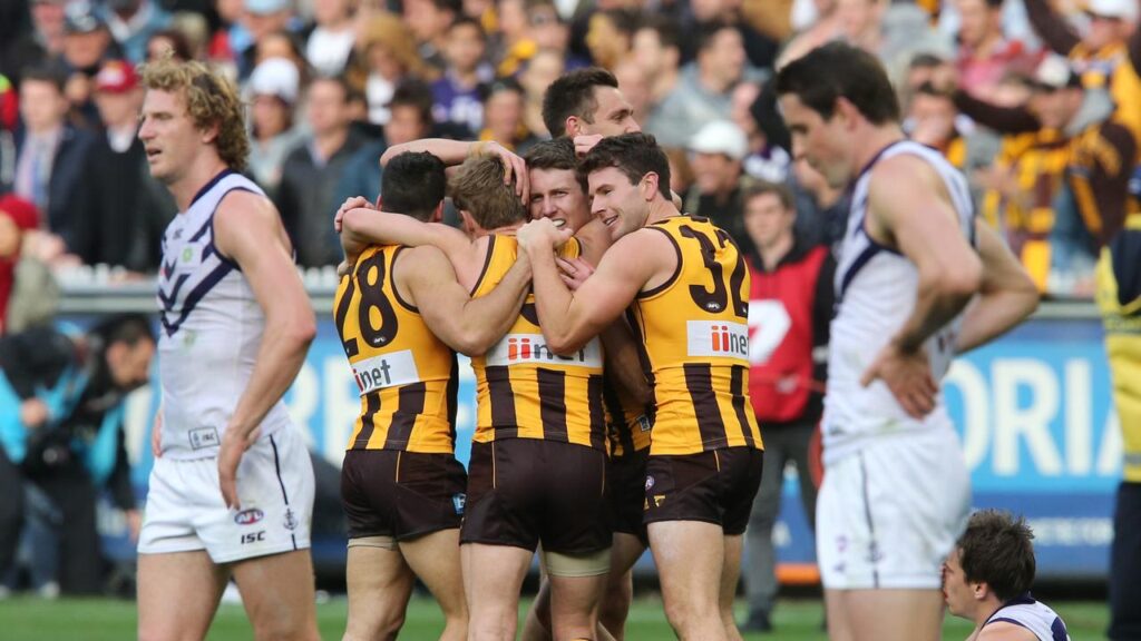 The Dockers briefly threatened in the 2013 grand final but Hawthorn proved too strong winning 77-62.
