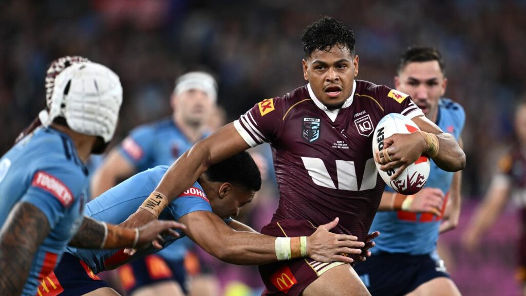 Queensland winger Selwyn Cobbo won the award for the side’s best in the State of Orgin series.
