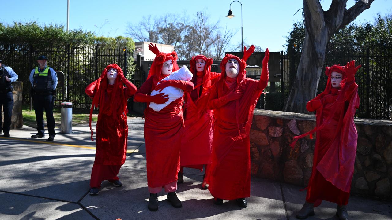 Protesters at a rally forr Zomi Frankvom