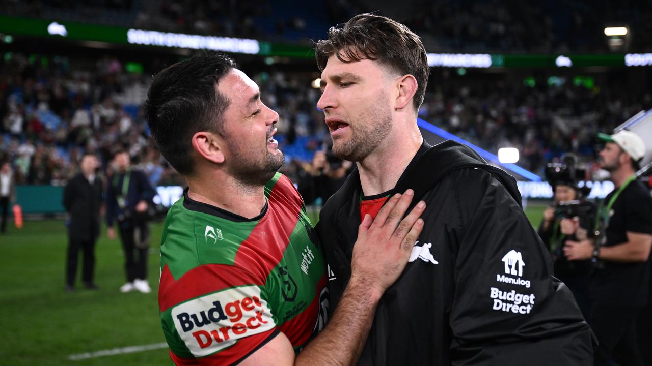 Brandon Smith embraces Jai Arrow