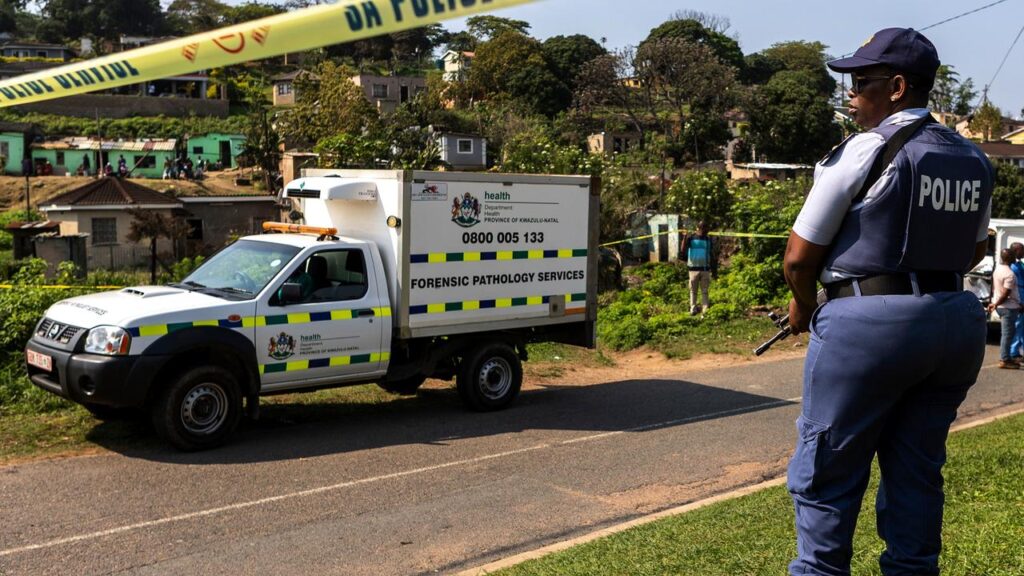 South African Police are hunting the perpetrators of two separate mass shootings.
