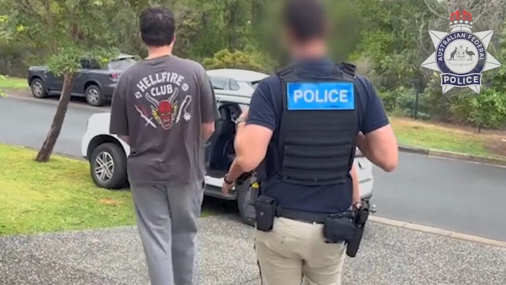 Australian authorities were told the teenager was encouraging violence against Muslims and Jews.
