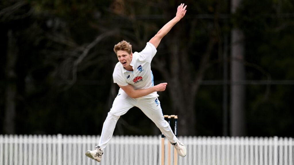NSW allrounder Jack Edwards has been handed his ODI debut for Australia in South Africa
