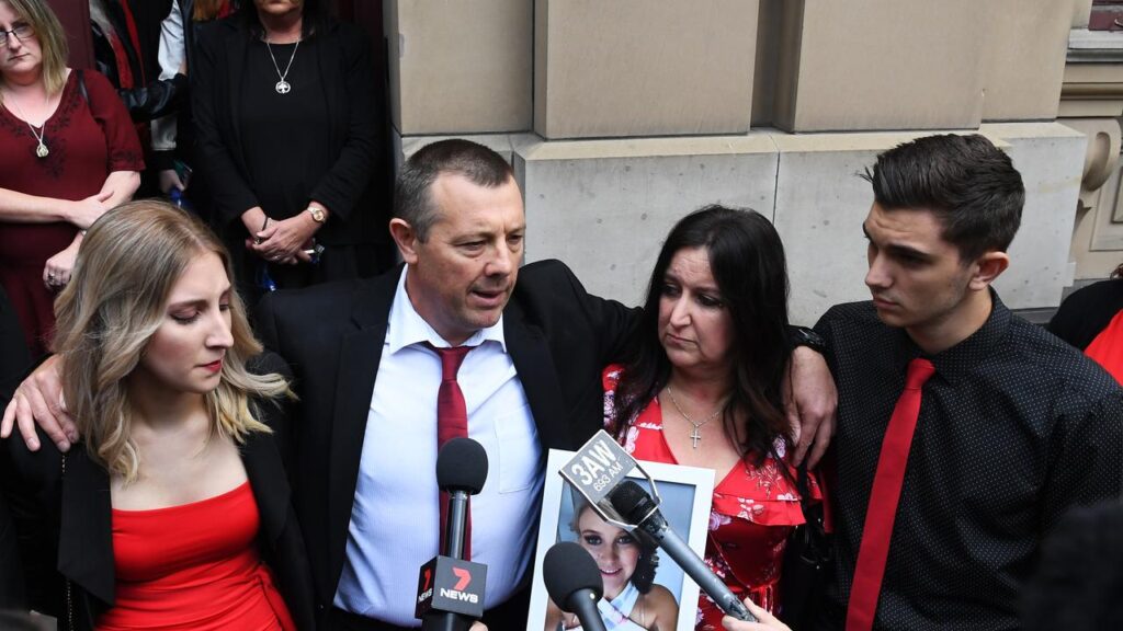 Boyd Unwin is distraught that his daughter’s killer got more than a year knocked off his sentence.
