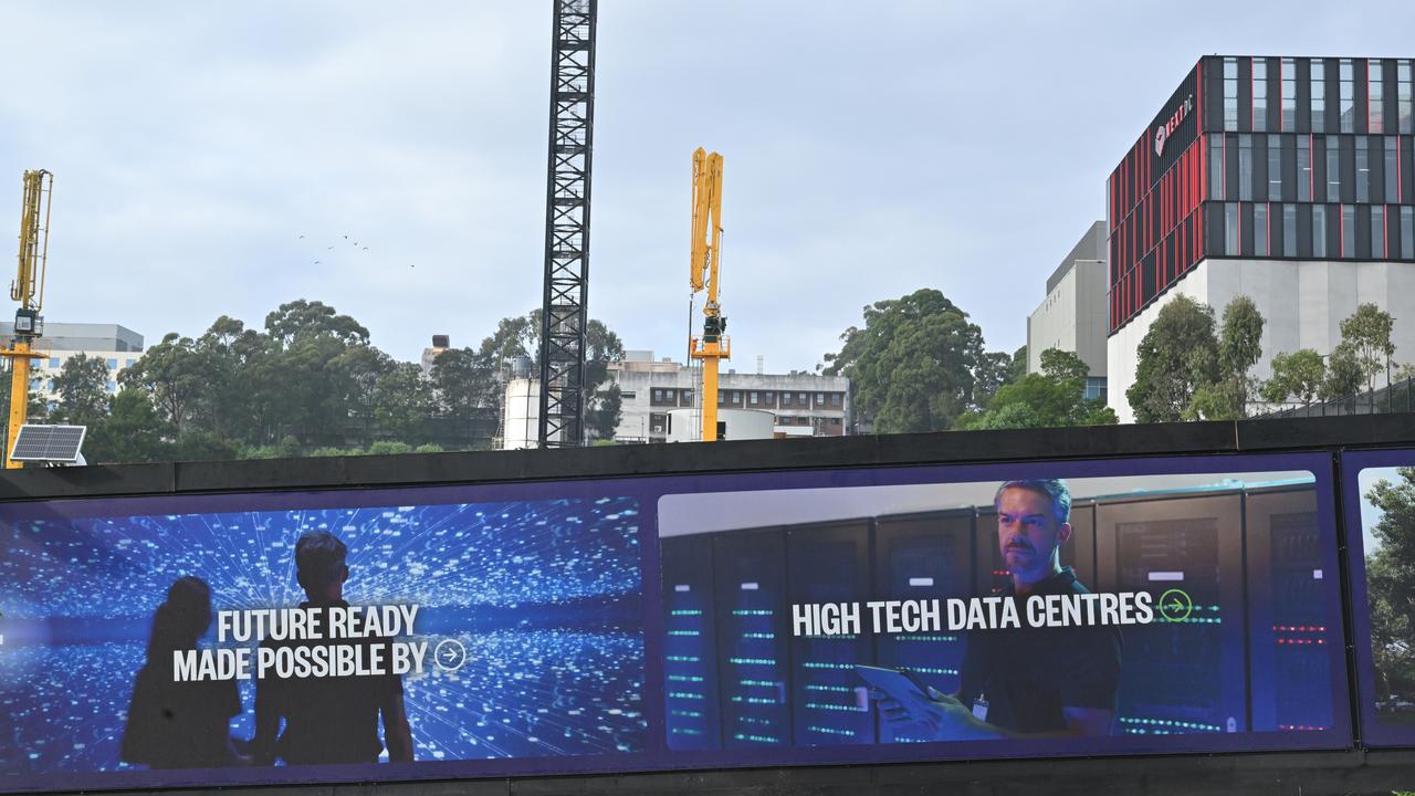 A data centre construction site (file image)