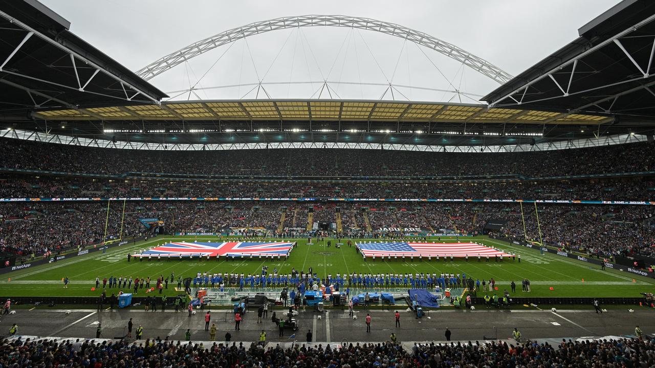 Wembley Stadium.
