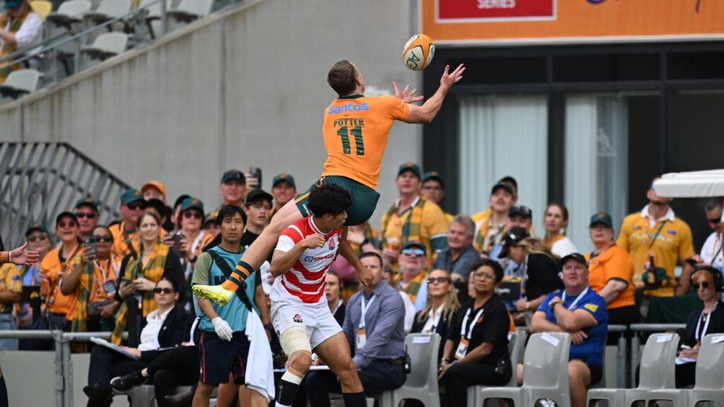 Harry Potter and Australia are expecting a tough aerial battle when the play South Africa on Sunday.
