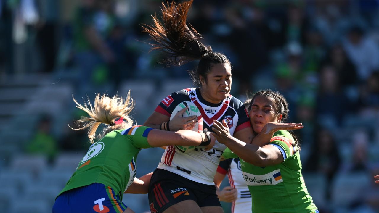 Roosters' Otesa Pule against Canberra