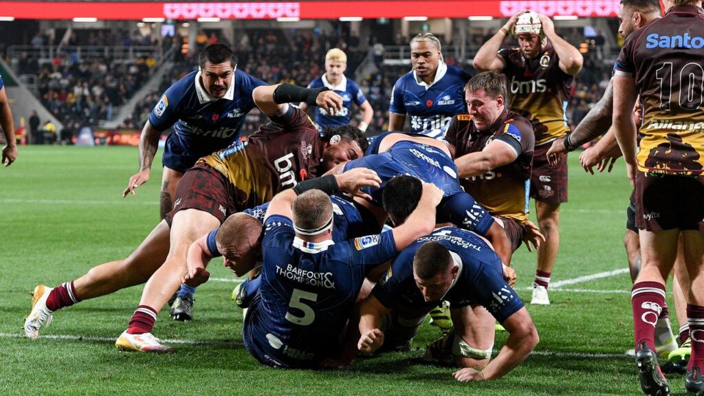 The Queensland Reds and Auckland Blues will square off in an Anzac Day weekend blockbuster.
