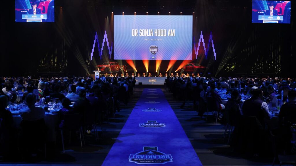 Some 1200 guests marked North Melbourne’s milestone 60th AFL Grand Final Breakfast.
