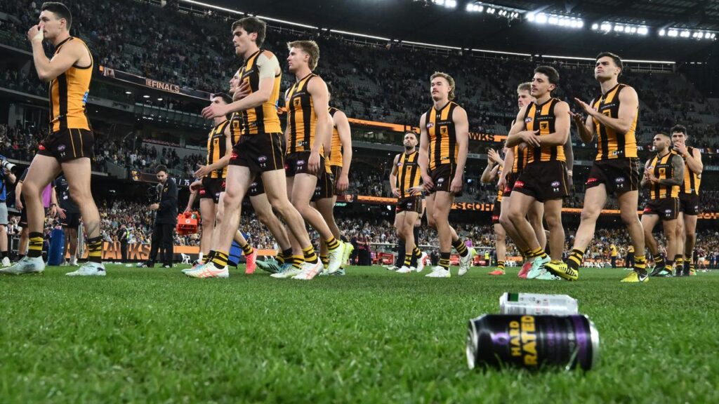 The AFL says fans who threw bottles or cans at the MCG face lengthy bans.
