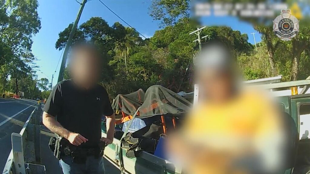 Police arrest a 52-year-old man over alleged ideologically motivated threats of violence.

