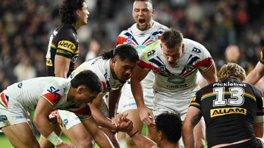 The Warriors’ success has caused challenges for the NRL, with differing time zones.
