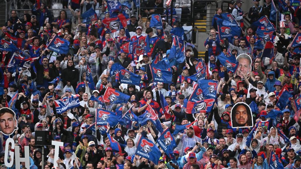 Just like their season, Knights supporters are back on track for the NRL grand final.
