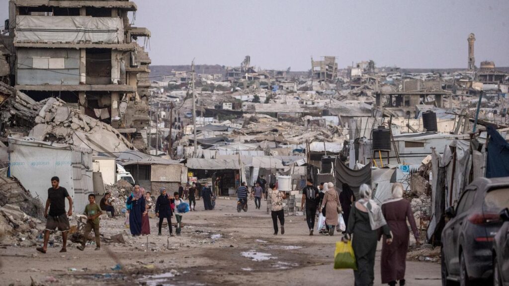 Two people, including a child, have been killed in Israel’s latest strikes on Gaza.
