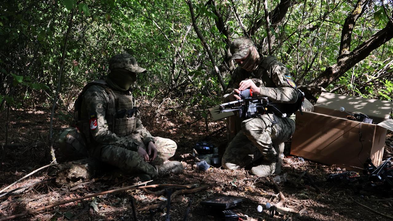 Ukrainian soldiers
