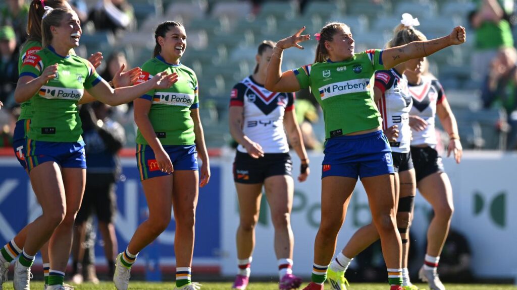 Canberra pressed preliminary final opponents Sydney Roosters hard during the regular season.
