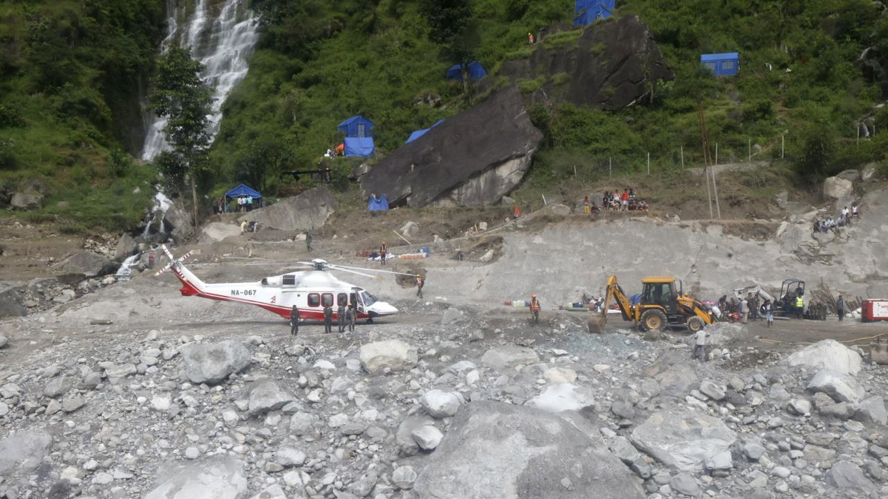 Hydropower tunnel rescue after Nepal-Tibet flash flood