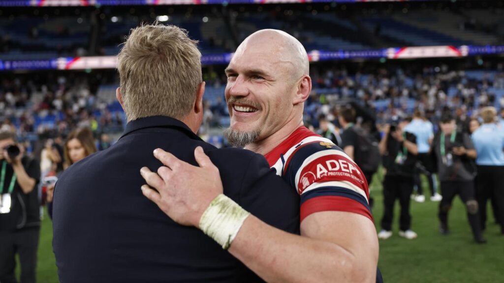 Angus Crichton is thrilled to have made it back for the Roosters and ready to make a big impact.
