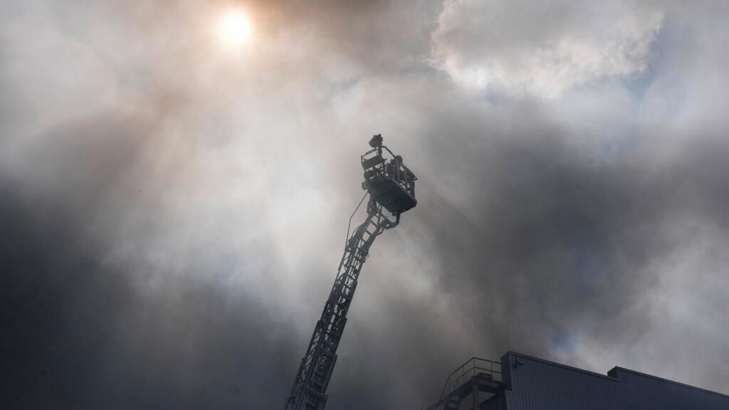 Russia’s bombardment of Kyiv has continued into its seventh day.
