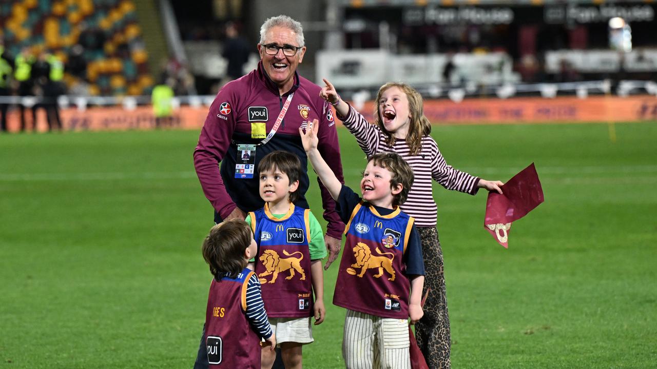 Proud grandfather Chris Fagan.