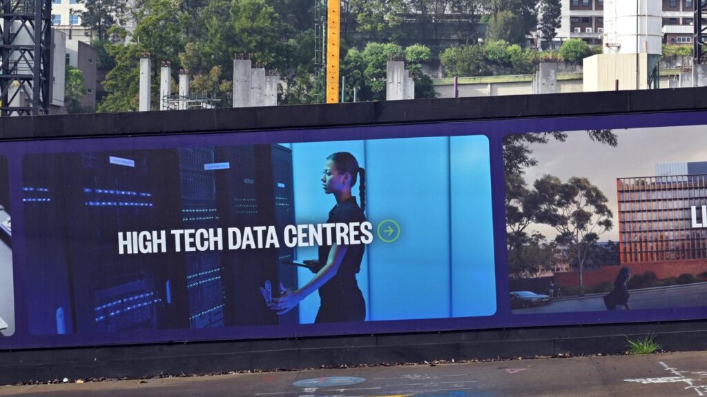 Billions of dollars are being invested in Australia to build data centres which will help power AI.
