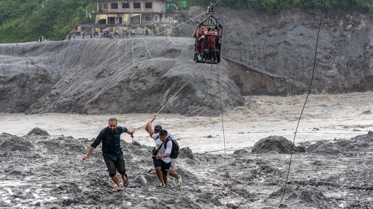 APTOPIX Nepal Flash Floods