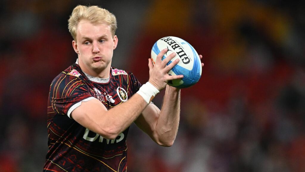 Injuries meant Tom Lynagh had minimal time with the Queensland Reds last season.
