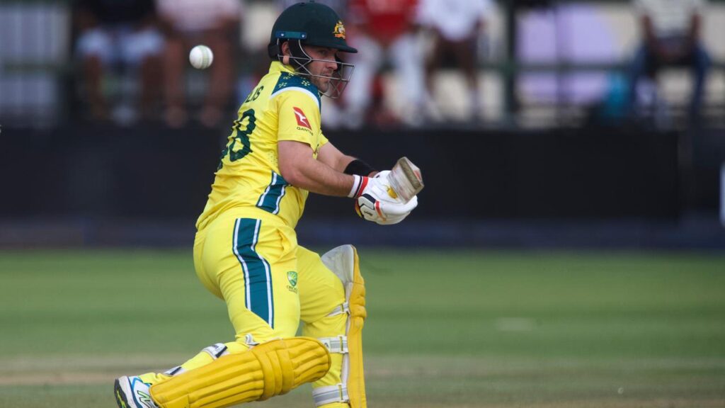 Josh Inglis hit 103 from 102 balls to lead Australia’s successful run chase against Zimbabwe.
