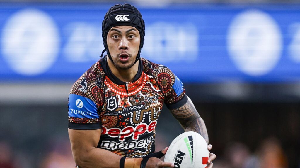 PNG-bound Tiger Jarome Luai has again been backed by his coach after receiving renewed criticism.
