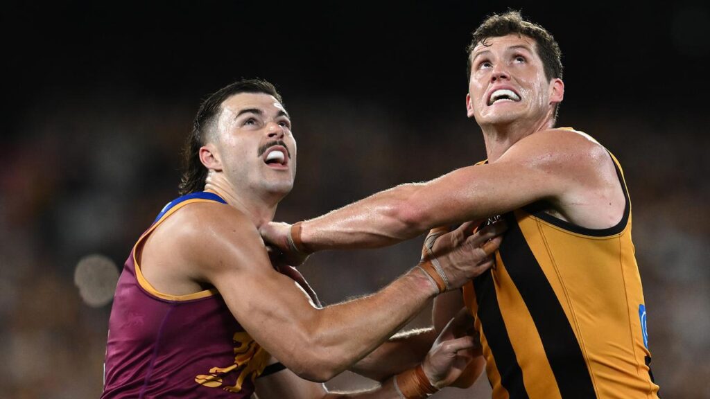 The epic clash between the Lions and Hawks will go down as an all-time AFL classic.
