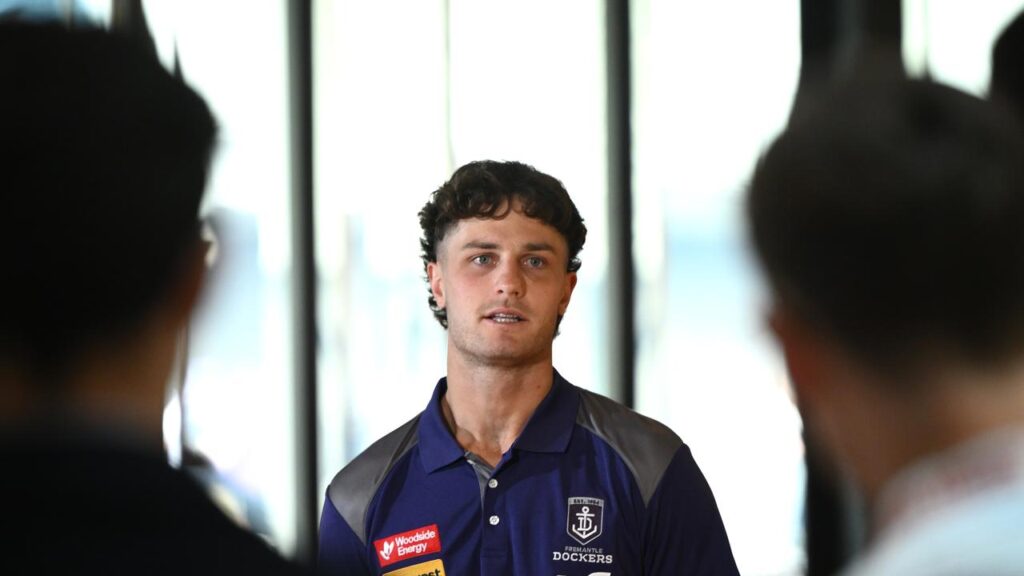 Reaped the rewards: Neil Erasmus signed on and has become a fixture in the Fremantle side.
