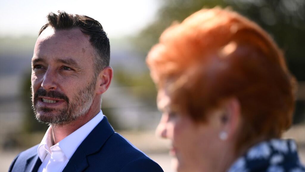 One Nation’s Warren Pickering has been accused of a long history of drug use.
