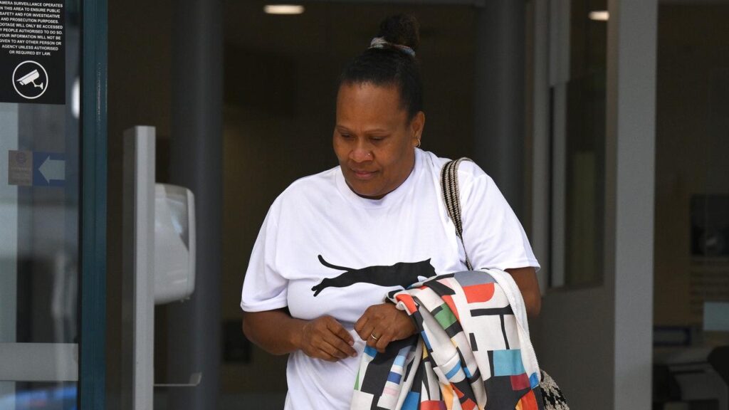 Doris Jones testified about what she saw when a woman was allegedly murdered in front of her.

