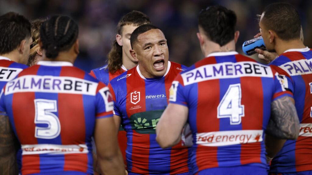 Tyson Frizell (c) says Newcastle are determined not to squander their preliminary final chance.
