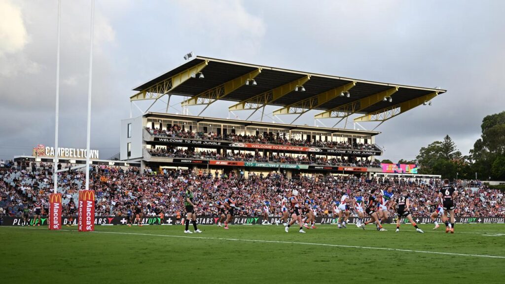 Wests Tigers will play six games at Campbelltown in 2027, for the first time since 2002.
