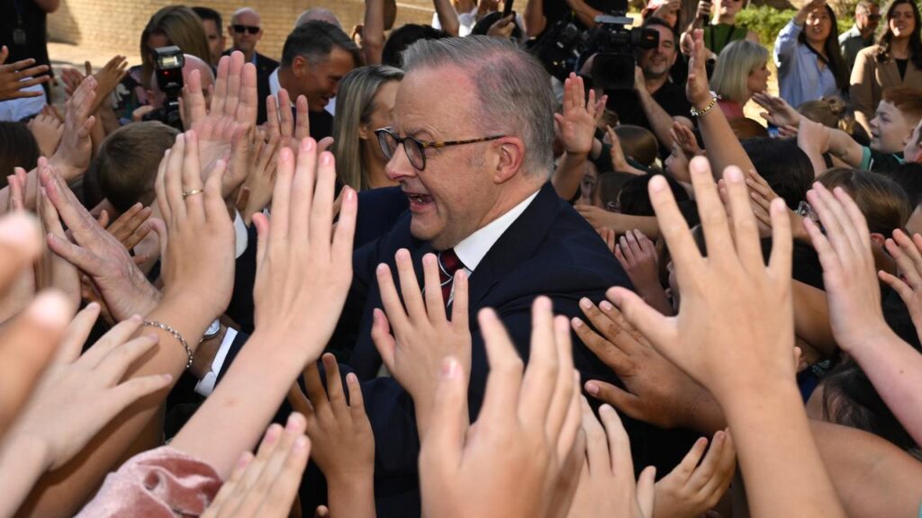 Hands up who wants some money? Labor is accused of pork barrelling over a community grants scheme.
