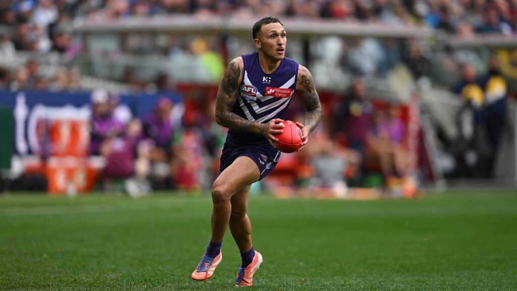 Fremantle’s Shai Bolton is one of only five players to win the Norm Smith Medal in a losing team. 
