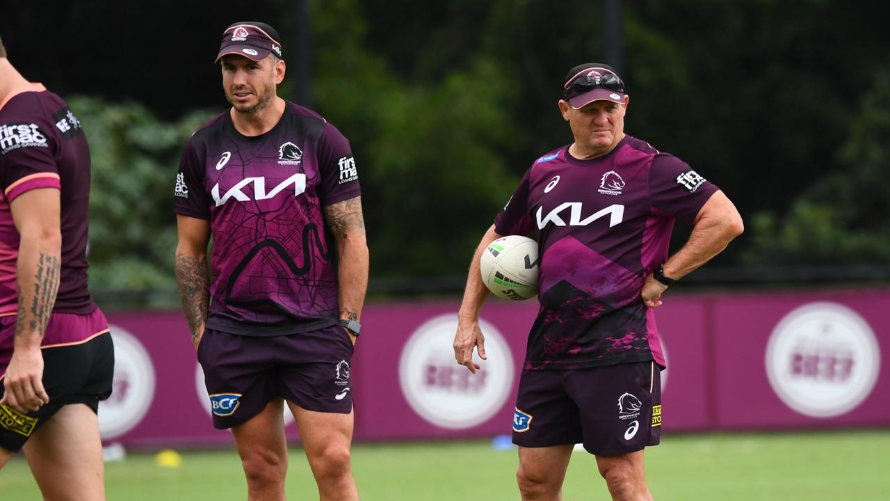(L-R) Darius Boyd and Kevin Walters.