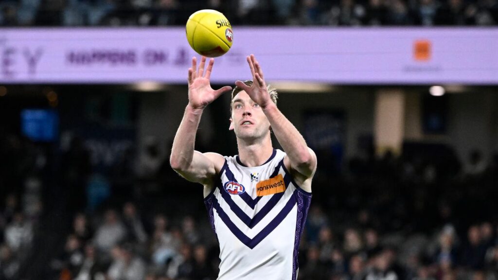 Oscar McDonald is on the verge of playing in an AFL grand final with Fremantle.
