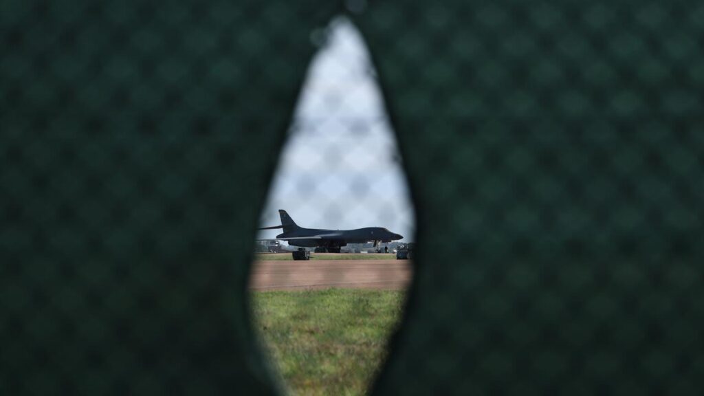 The UK has given authorisation to the US to use bombers based at Fairford to strike Iranian sites.

