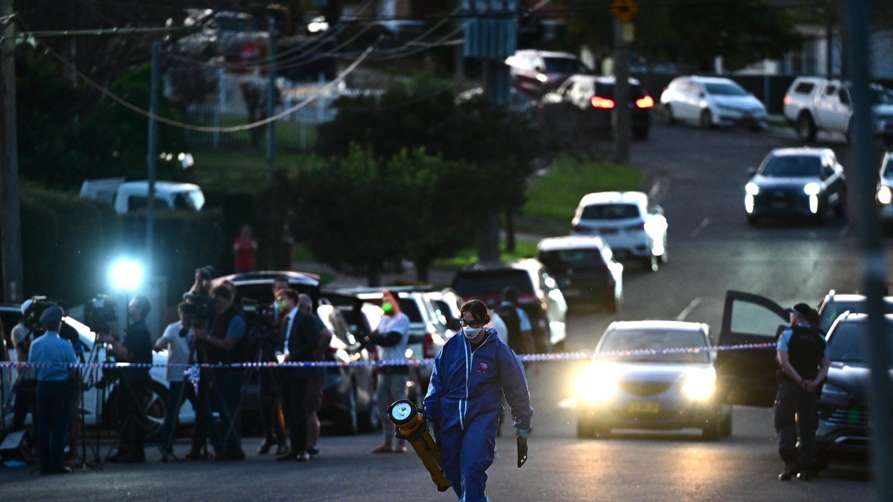 Merrylands crime scene