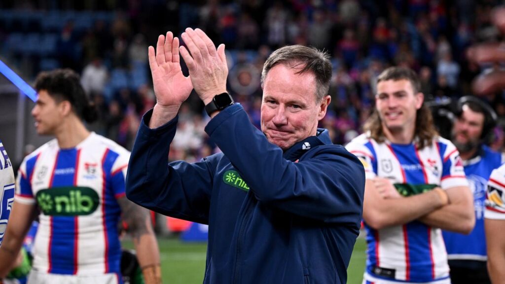 Newcastle’s finals run won bring Dally M points for their coach Justin Holbrook.
