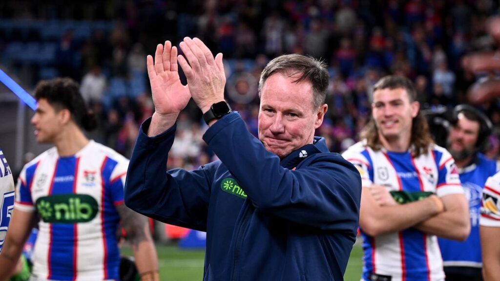 Newcastle head coach Justin Holbrook made the Knights go down a mine to make a point to his players.
